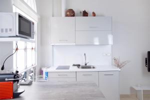 Kuchyňa alebo kuchynka v ubytovaní Hispalis Casa Palacio Apartment