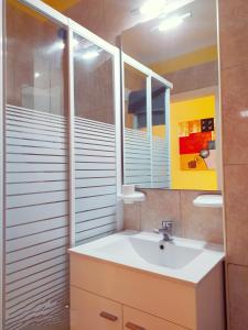 Et badeværelse på Casa Atlantica