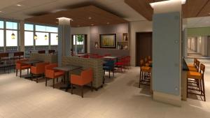 Posezení v ubytování Holiday Inn Express Durango Downtown- Animas River