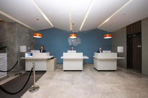 Vstupní hala nebo recepce v ubytování Holiday Inn Express Hefei Shushan by IHG
