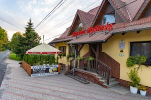 Budova, kde se bed and breakfast nachází