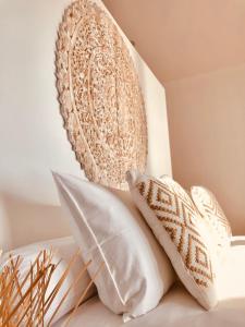 Ein Bett oder Betten in einem Zimmer der Unterkunft Mangata Boutique Bungalows