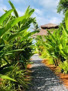 Ein Garten an der Unterkunft Mangata Boutique Bungalows