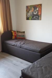 Легло или легла в стая в Ferienwohnung in Birkenwerder mit Balkon
