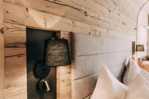 Ein Bett oder Betten in einem Zimmer der Unterkunft Hotel Klosterbräu