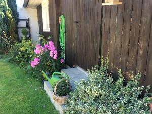 Ein Garten an der Unterkunft Ferienwohnung Rosi Stoppa
