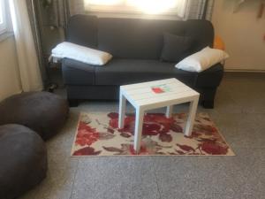 Ein Sitzbereich in der Unterkunft Ferienwohnung Rosi Stoppa