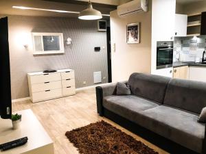 Kuchnia lub aneks kuchenny w obiekcie VIP Apartamenty Białystok