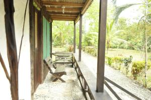 Un jardín fuera de Acuali EcoHostal