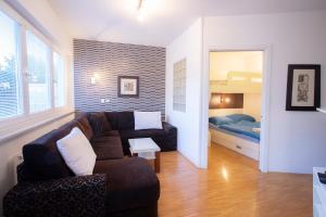 Istumisnurk majutusasutuses Apartments Agenija Bled