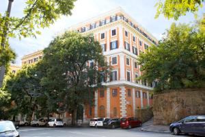 Bygningen som lejligheden ligger i