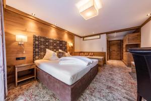 Katil atau katil-katil dalam bilik di Hotel Pramstraller