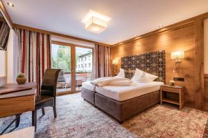 Katil atau katil-katil dalam bilik di Hotel Pramstraller