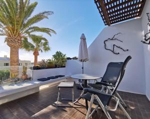 Balkón nebo terasa v ubytování VULCANO APARTMENT LANZAROTE