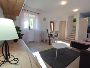 Posezení v ubytování Jasmina Apartment