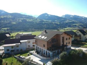 Widok na góry z tego aparthotelu