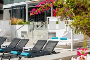 Balkón alebo terasa v ubytovaní L'Azure Hotel 4* Sup