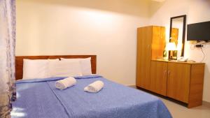 Postel nebo postele na pokoji v ubytování CounTess Pension House