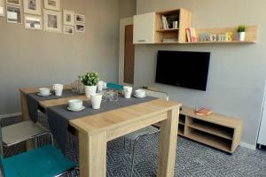 A television and/or entertainment centre at Nettuno 137D