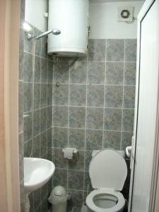 Koupelna v ubytování Guesthouse Tzar Asen