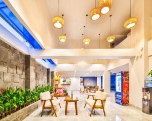 Posezení v ubytování Grand Lee Hotel