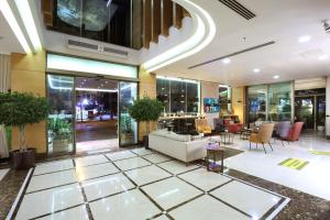 Posezení v ubytování Masel Hotel