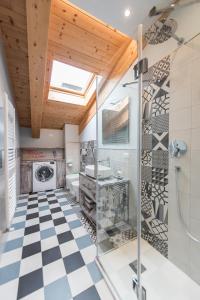 Koupelna v ubytování Loft 29 mansardato con ampio terrazzo