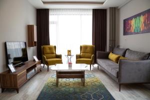 Posezení v ubytování Hatton Suites Hotel Esenboga