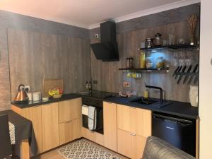 Köök või kööginurk majutusasutuses Aaron's Bothy