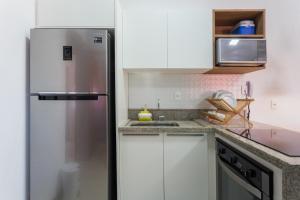 Küche/Küchenzeile in der Unterkunft Flat Extra Oka Beach Residence Muro Alto