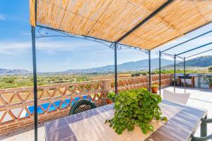 Balkon lub taras w obiekcie Cubo's Casa Los Sueños