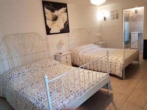 Postel nebo postele na pokoji v ubytování La Culla del Conte