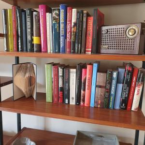 Knihovna v bed and breakfast