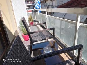 Balkón nebo terasa v ubytování CityHome2