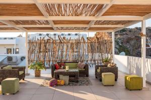 Posezení v ubytování Aris Boutique Hotel