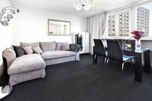 Posezení v ubytování P&O City Center Apartments