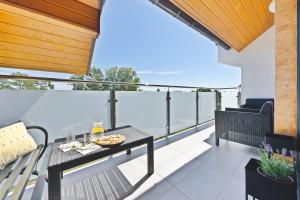 Μπαλκόνι ή βεράντα στο Apartament Lubię Morze
