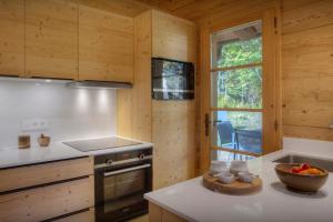 O bucătărie sau chicinetă la Chalet Cosyneige - OVO Network