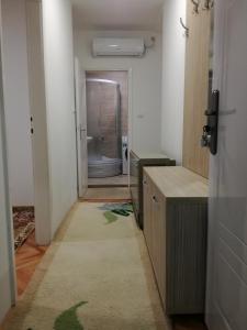 Habitación con baño con lavabo y aseo. en STAN na DAN PEX FREE PARKING en Vranje