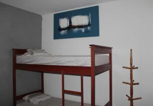 Poschodová posteľ alebo postele v izbe v ubytovaní Hostel 35