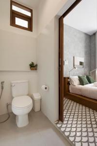 Ein Badezimmer in der Unterkunft Hidden Garden Hostel