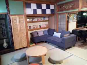 Posezení v ubytování Kyoto Villa Kotone