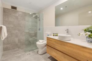 Ένα μπάνιο στο All Suites Perth