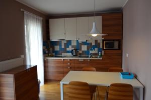 Dapur atau dapur kecil di Apartments Sofija