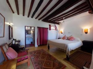 Postel nebo postele na pokoji v ubytování Peponi Hotel Lamu - Kenya