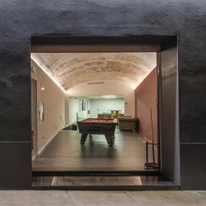 Hotel Olot Centre biliárdasztala