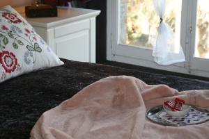 Ein Bett oder Betten in einem Zimmer der Unterkunft B&B Sallent