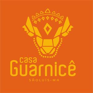 un logotipo para un restaurante Cesara Guanace en Guarnicê Hostel, en São Luís