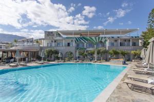 The swimming pool at or close to Georgioupolis Beach Hotel