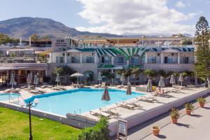 The swimming pool at or close to Georgioupolis Beach Hotel